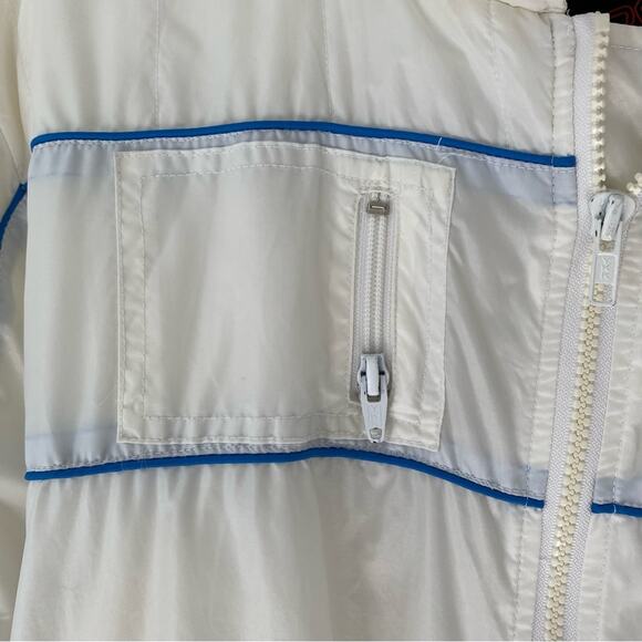 Dutch Treats Cigar Upstream Racing Division Vintage Nylon White Jacket XL - Picture 7 of 10
